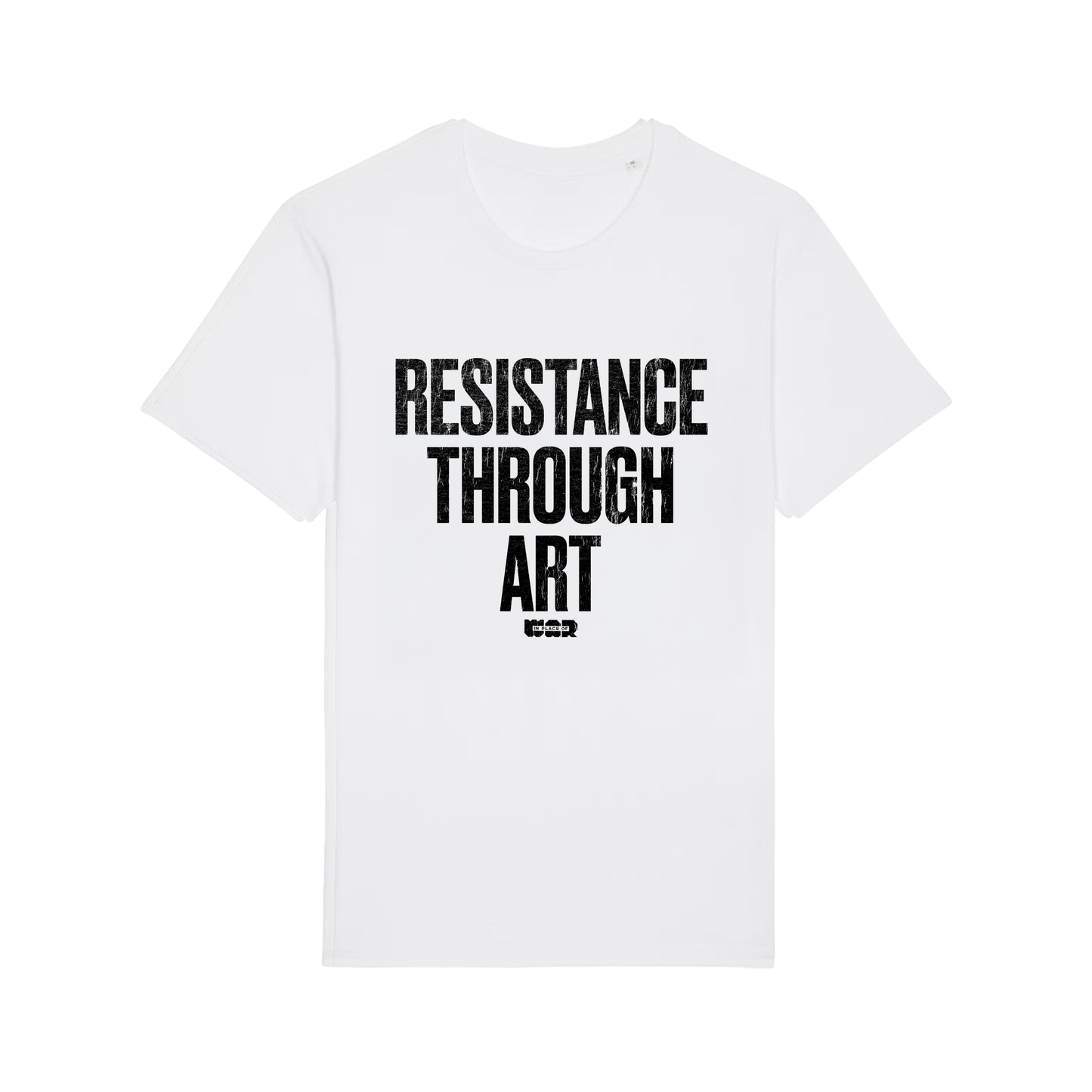 'Resistance Through Art' White T-Shirt