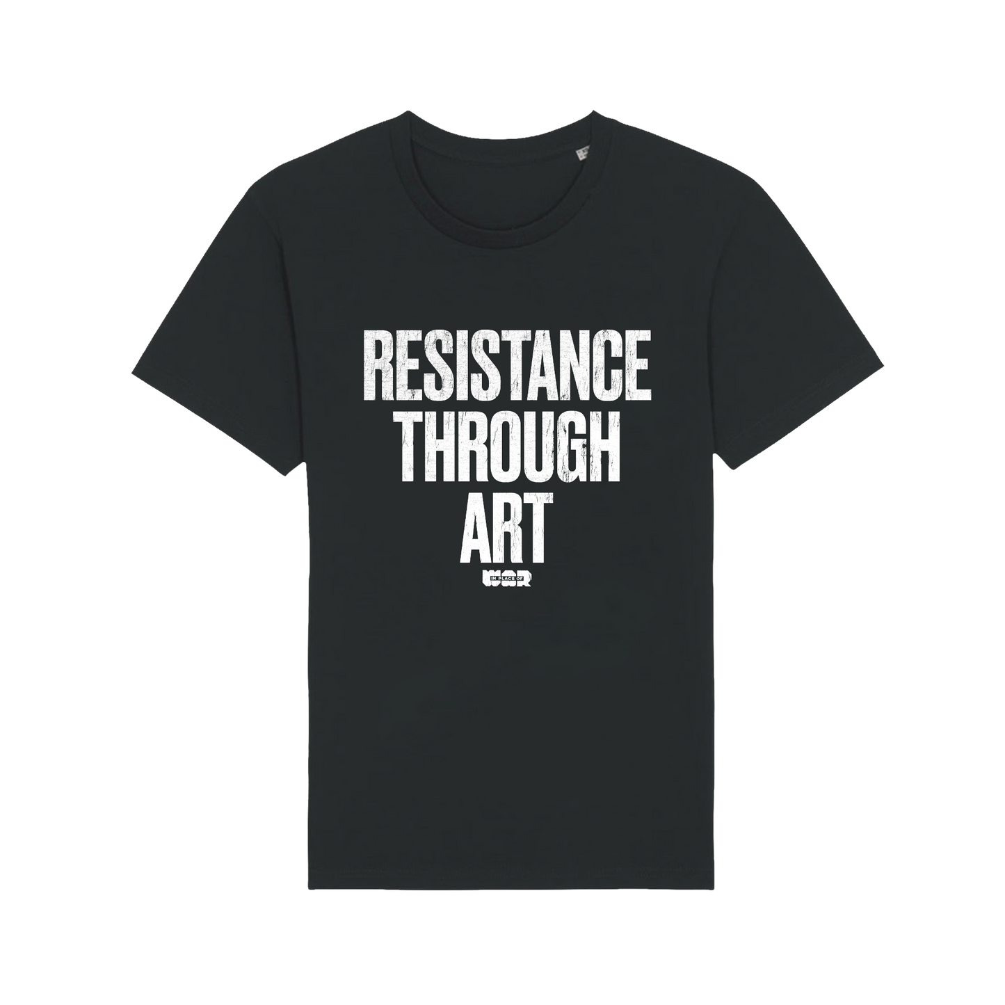 'Resistance Through Art' Black T-Shirt